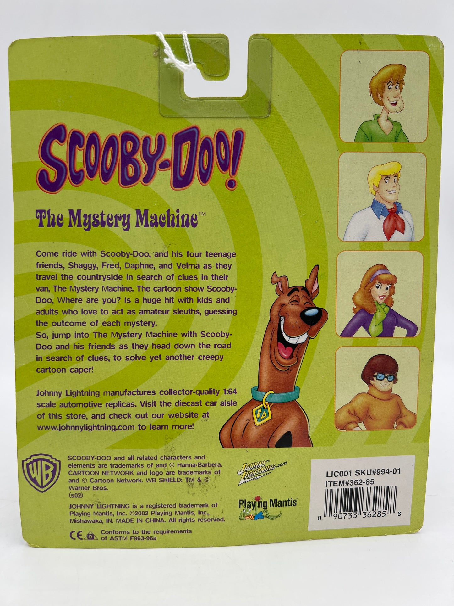 Johnny Lightning Cartoon Network Scooby-Doo The Mystery Machine Chrome
