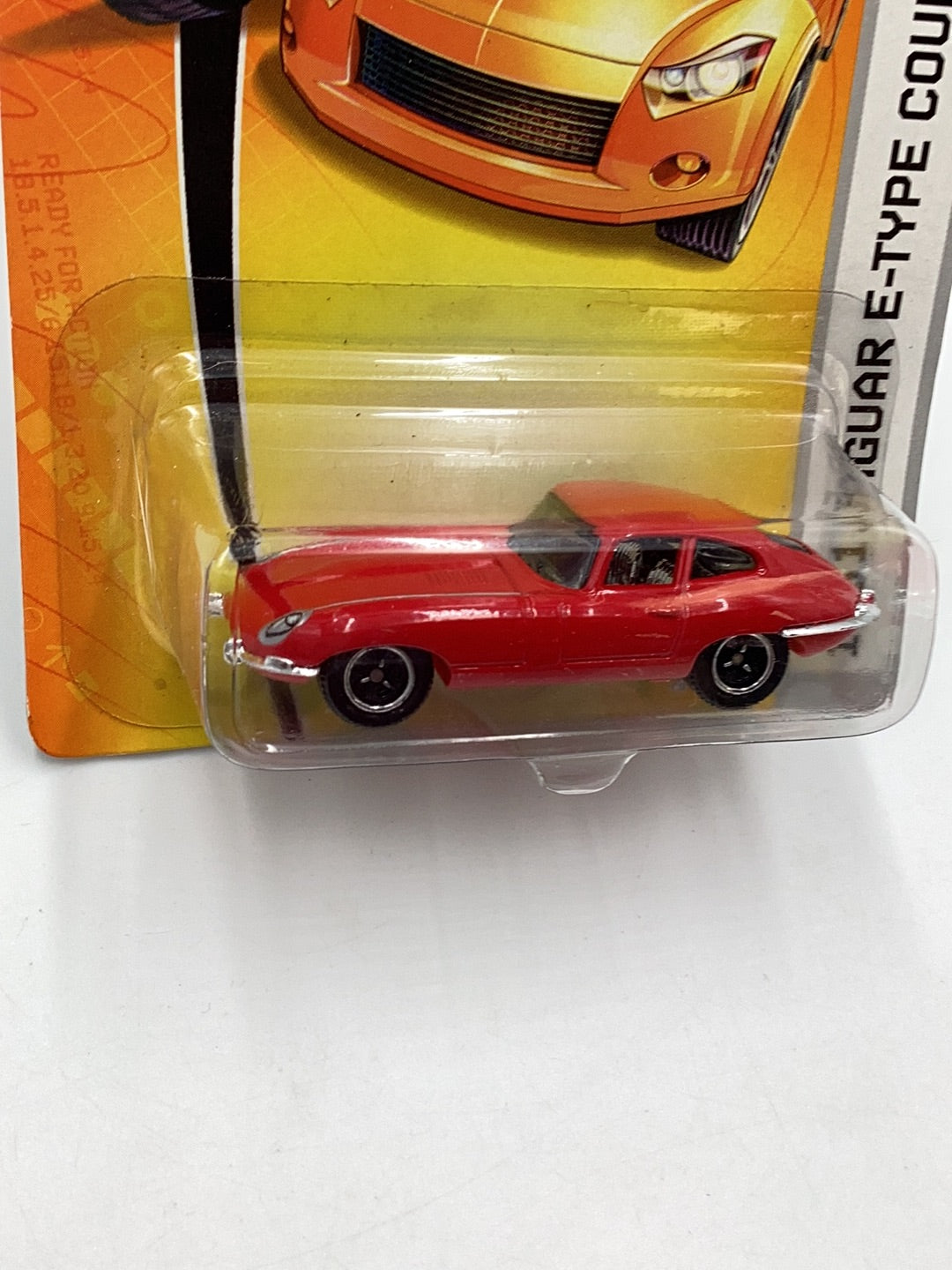 Matchbox 2007 #4 1961 Jaguar E -Type Coupe red 209C