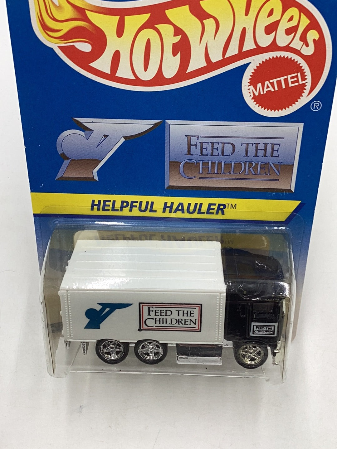 Hot Wheels 1995 Feed The Children Helpful Hauler 1/10000 with protector