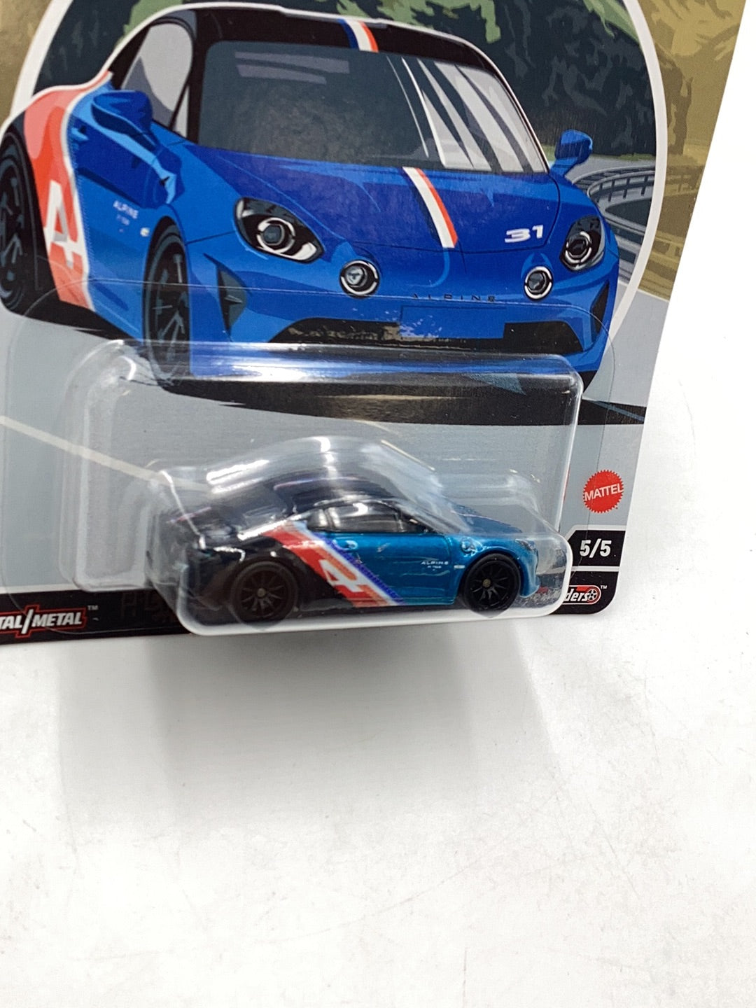 2022 Hot wheels car culture Auto Strasse Alpine A110 5/5 256E