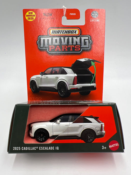 2025 Matchbox Moving Parts #37 2025 Cadillac Escalade IQ White 167O