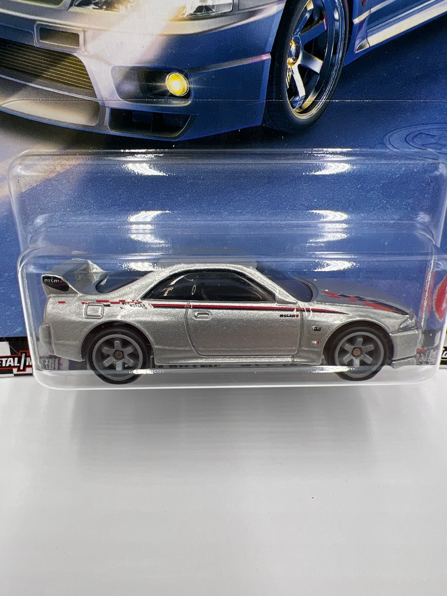 Hot Wheels Premium Boulevard #2 Nissan Skyline GT-R BCNR33 Silver Nismo W/Protector 2