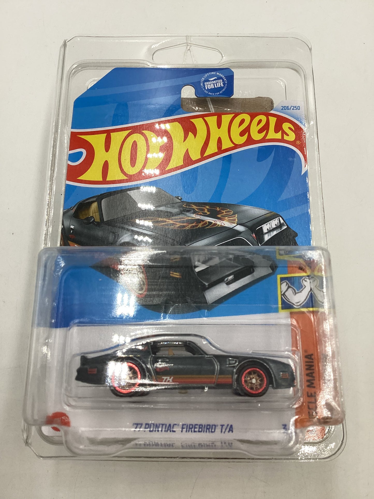 2024 Hot Wheels Super Treasure Hunt #206 77 Pontiac Firebird T/A with protector