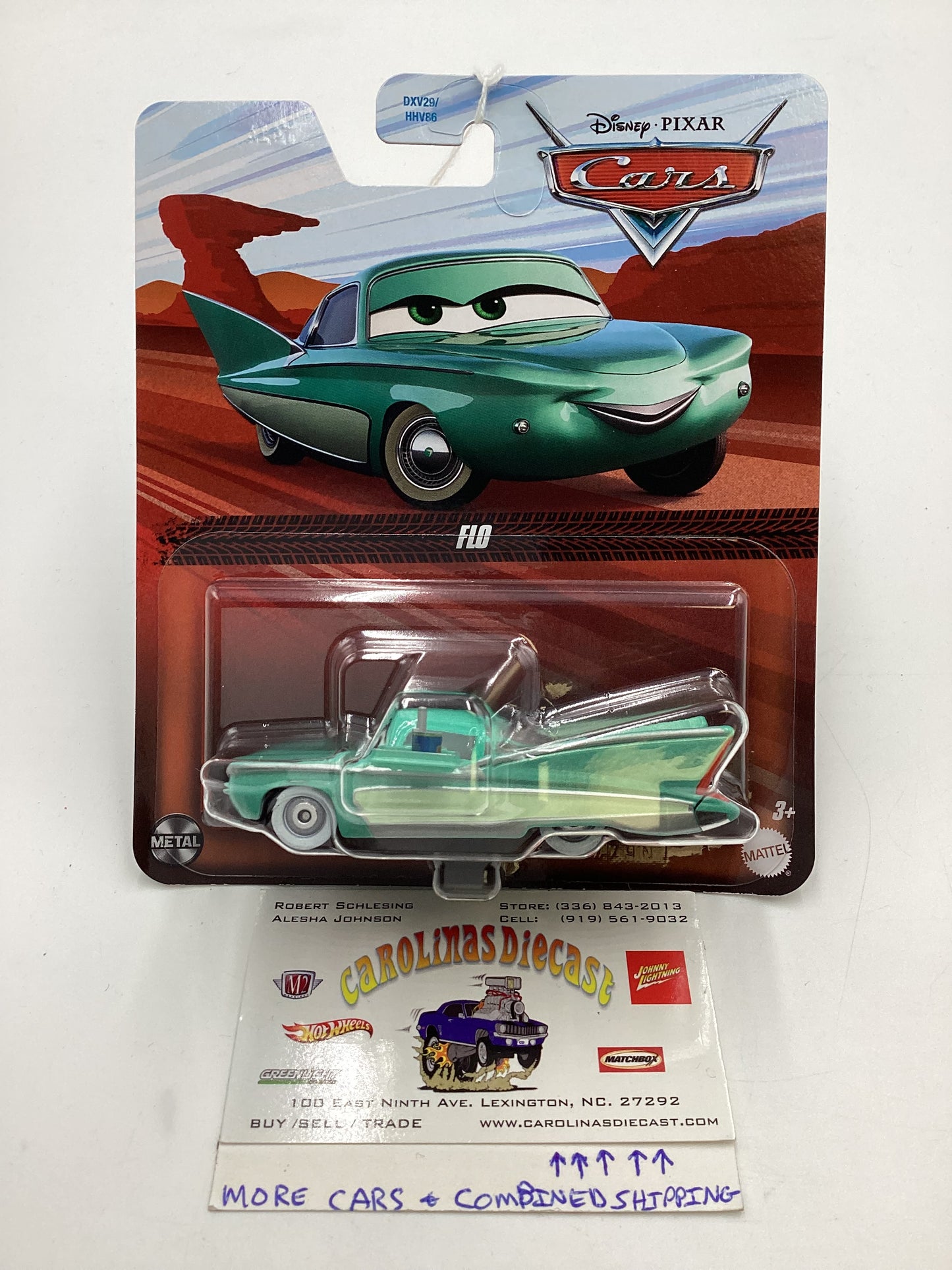 2024 Pixar Cars Flo with tray see description 138A
