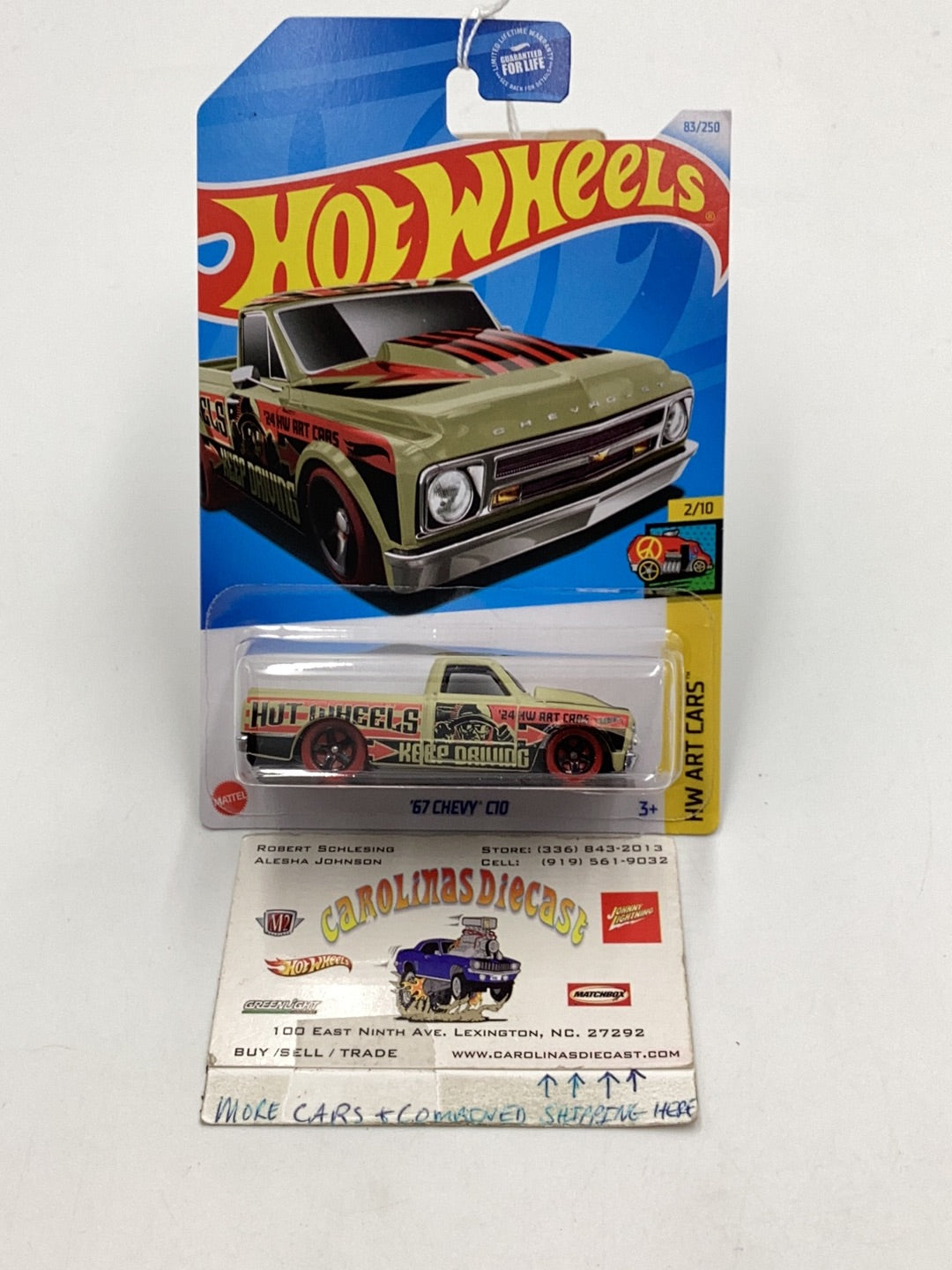 2024 Hot Wheels D case #83 67 Chevy C10 15H