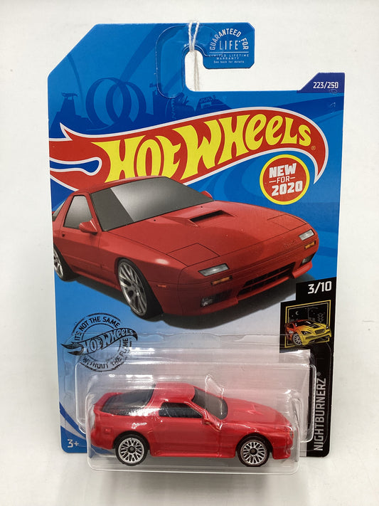 2020 Hot wheels Nightburnerz #223 89 Mazda Savanna RX -7-FC35 84B