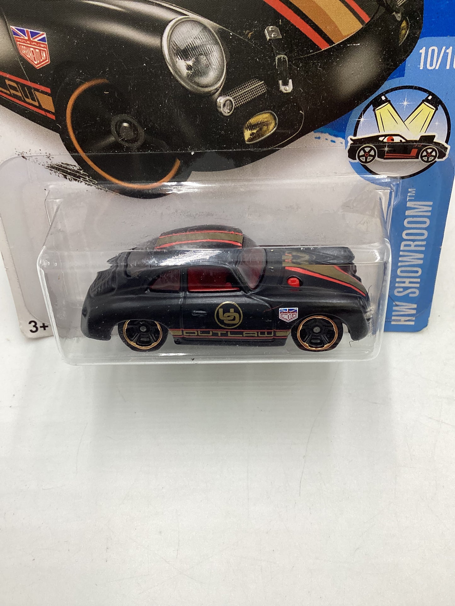 2016 Hot wheels Magnus Walker #120 Porsche 365A Outlaw Black 100C