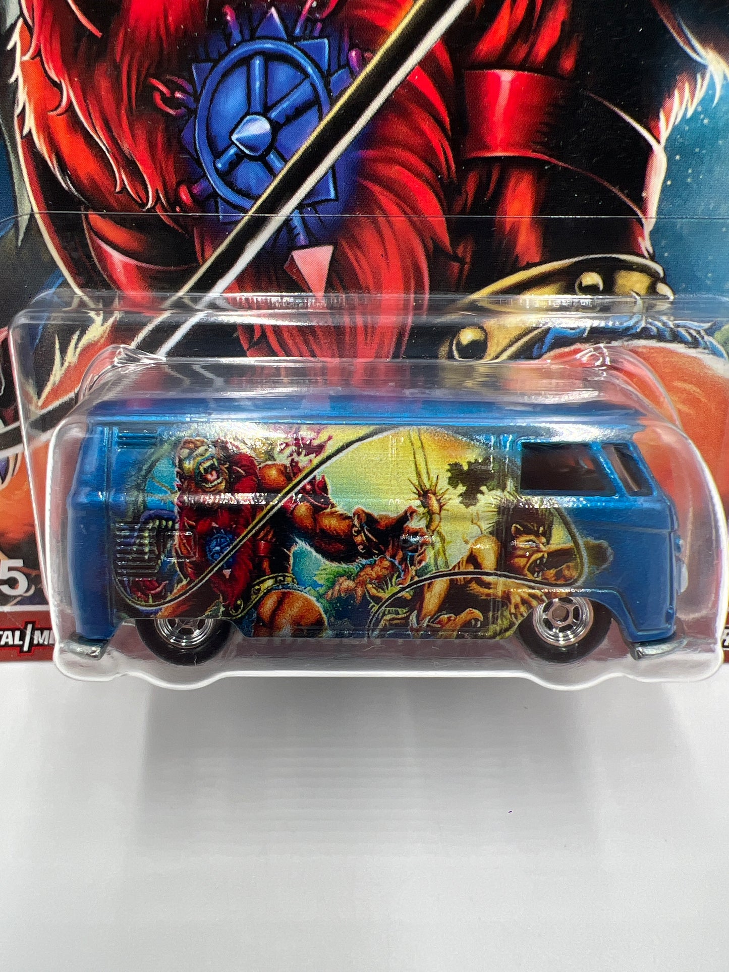 Hot Wheels Premium Masters Of The Universe #4 Volkswagen T1 Panel Bus Blue