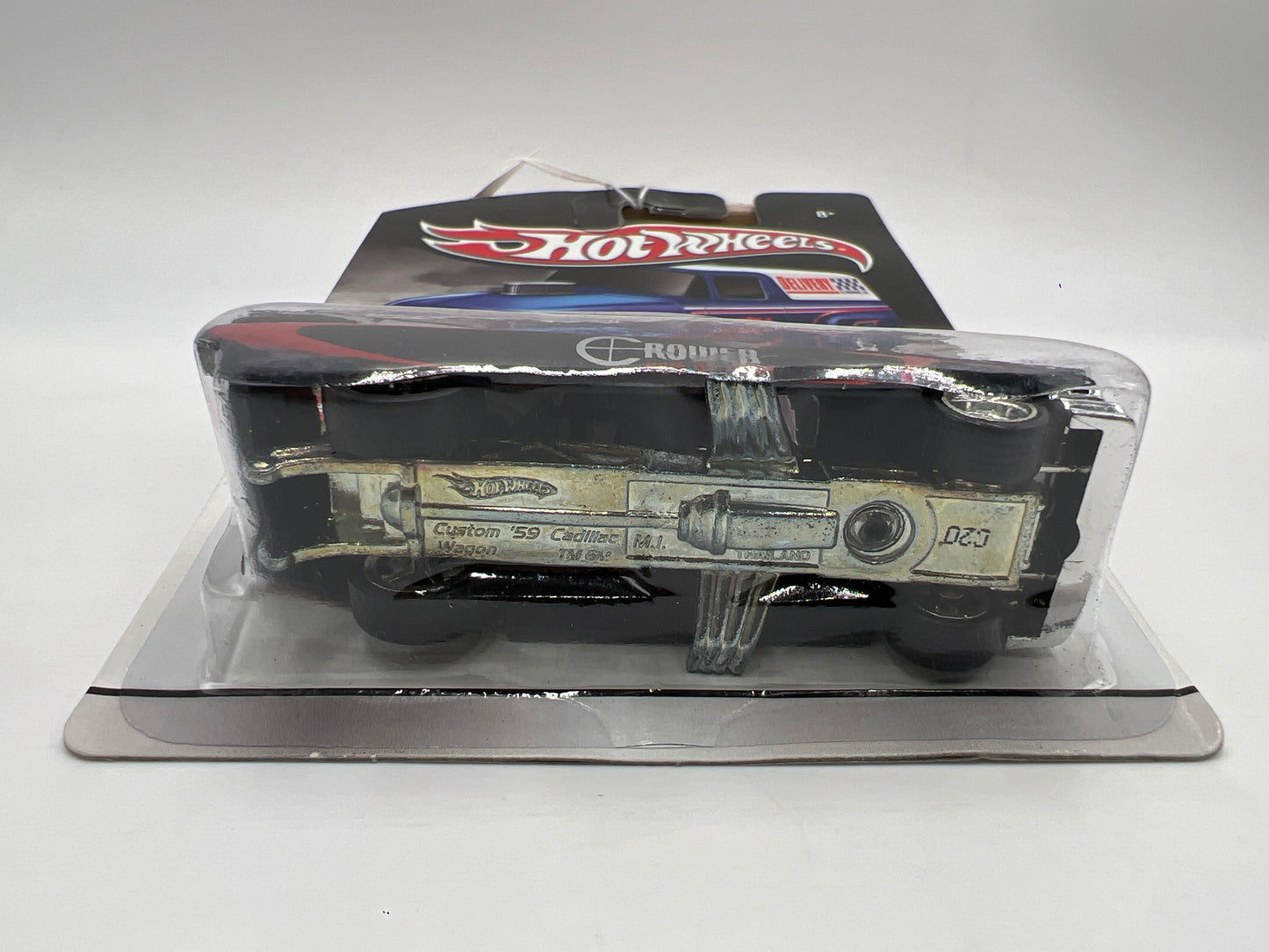 Hot Wheels Slick Rides #7 59 Cadillac Funny Car Crower Cams Black/Red 242A