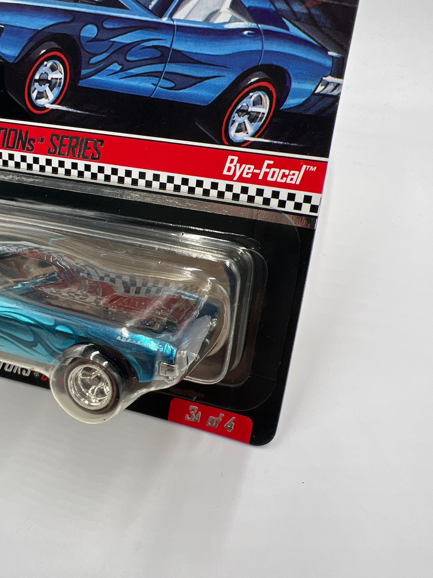 2007 Hot Wheels RLC sELECTIONs Series #3A Bye-Focal Blue 7417/7716 W/Protector