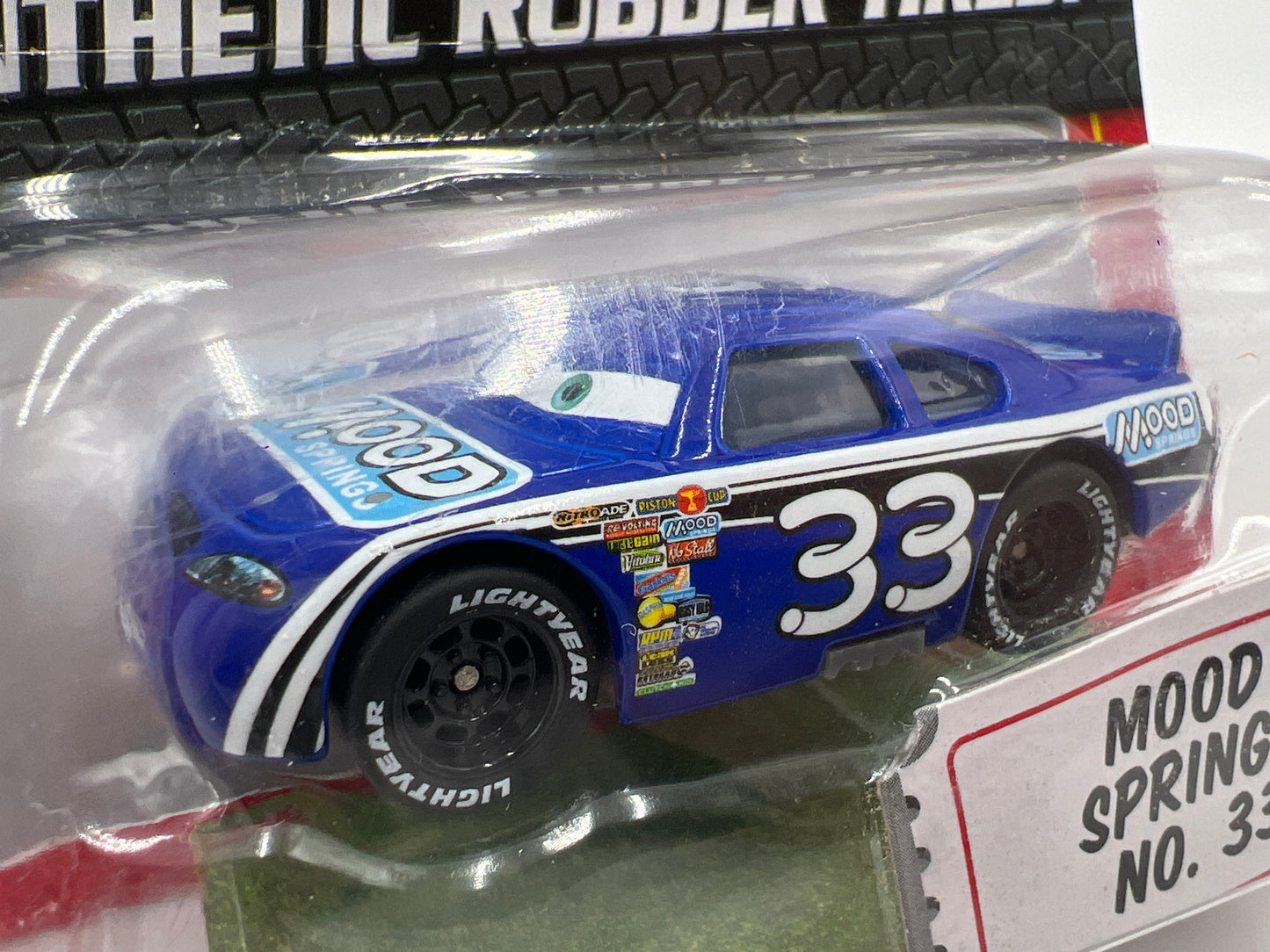 Disney Pixar The World Of Cars Rubber Tires Mood Springs No 33 140G