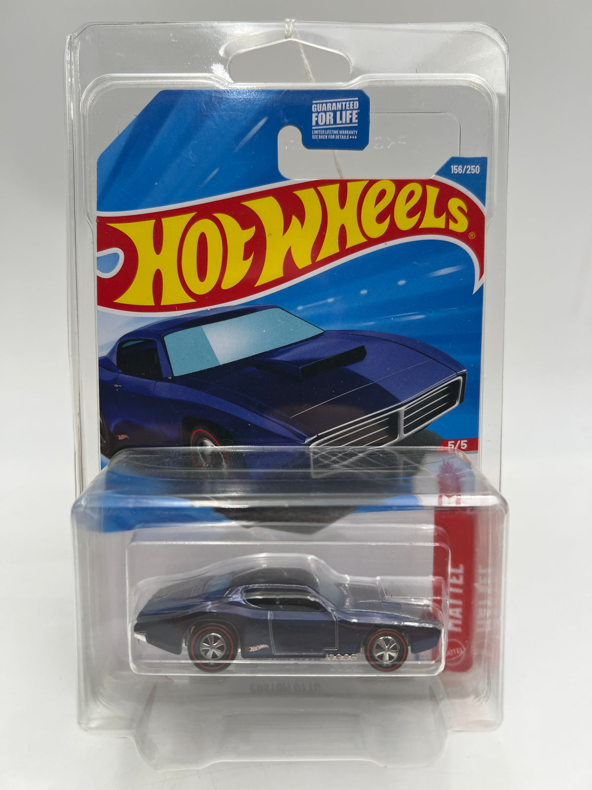2026 Hot Wheels Super Treasure Hunt #156 Custom Otto Blue W/Protector