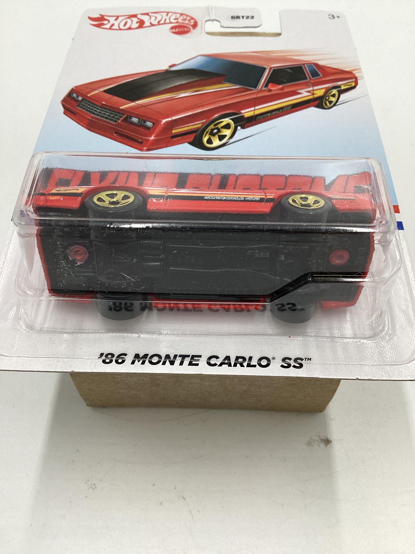 Hot Wheels Target Exclusive Flying Customs 86 Monte Carlo SS Red 156A