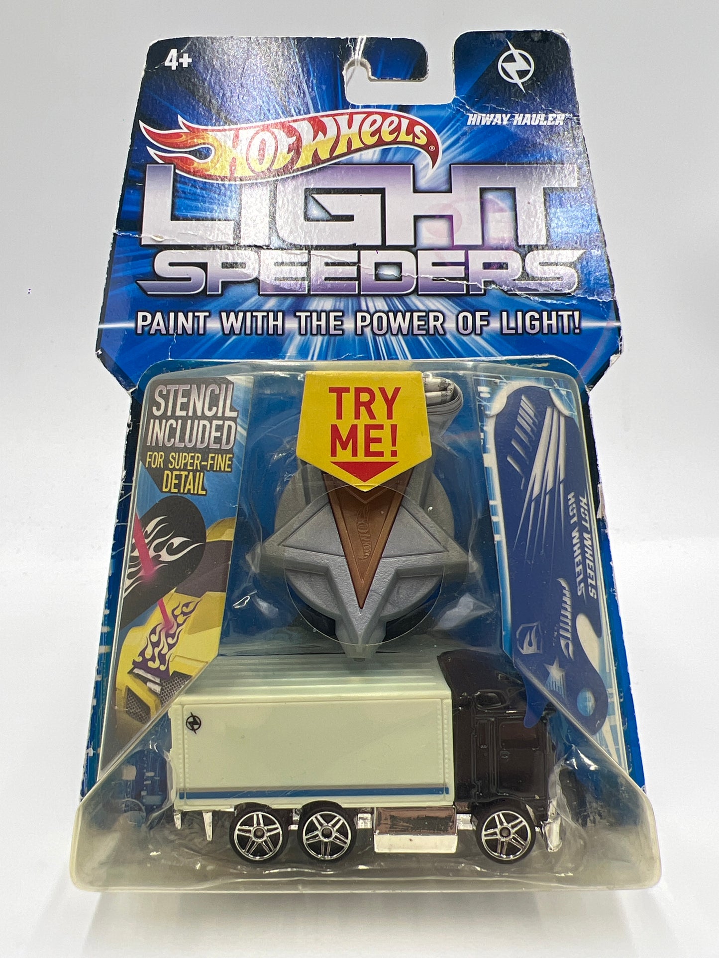 Hot Wheels Light Speeders Hiway Hauler Bad Card VHTF