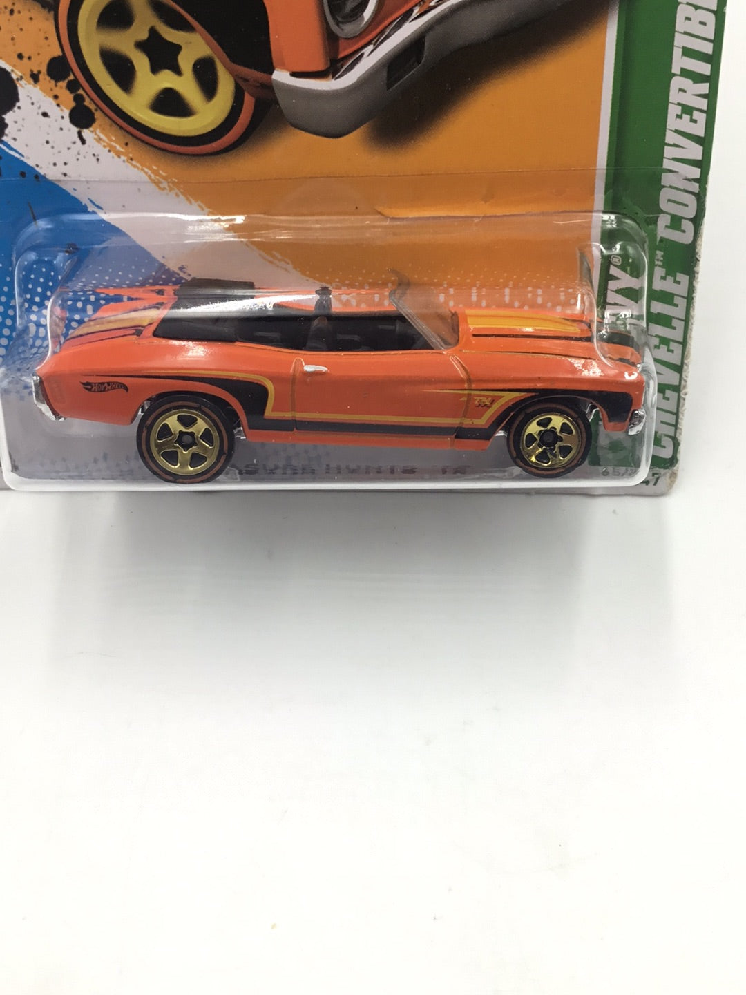 2012 Hot Wheels Treasure Hunt #65 70 Chevy Chevelle convertible GG6