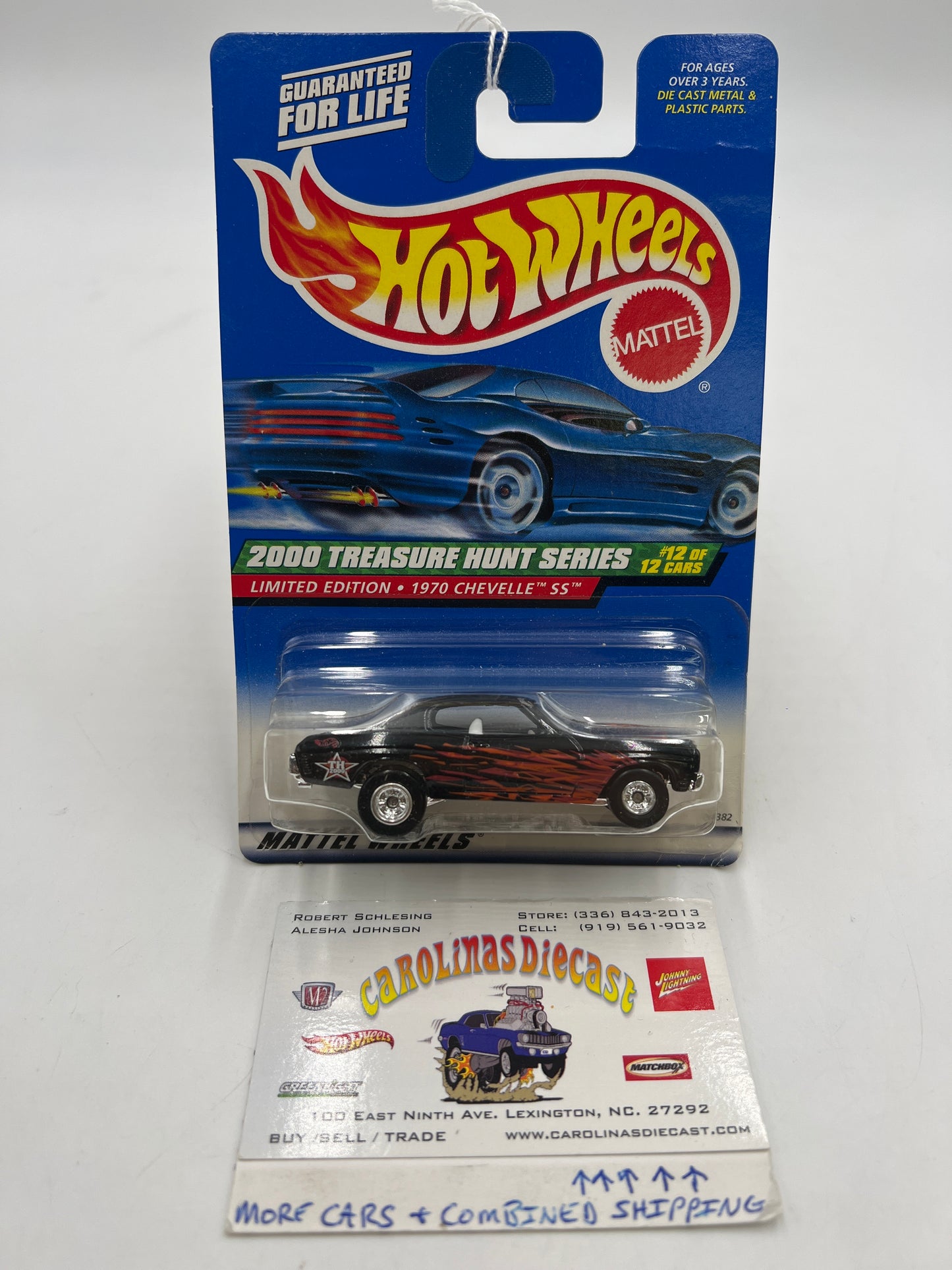 2000 Hot Wheels Treasure Hunt Series 12/12 1970 Chevelle SS #060 275E