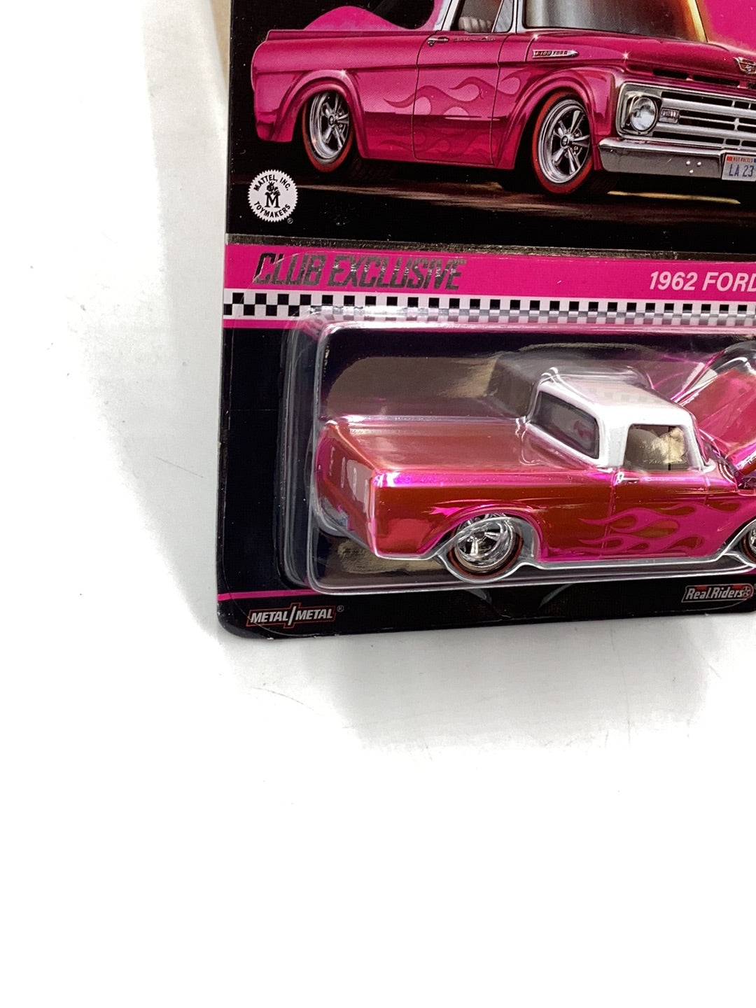 Hot wheels redline club 1962 Ford F-100 with protector