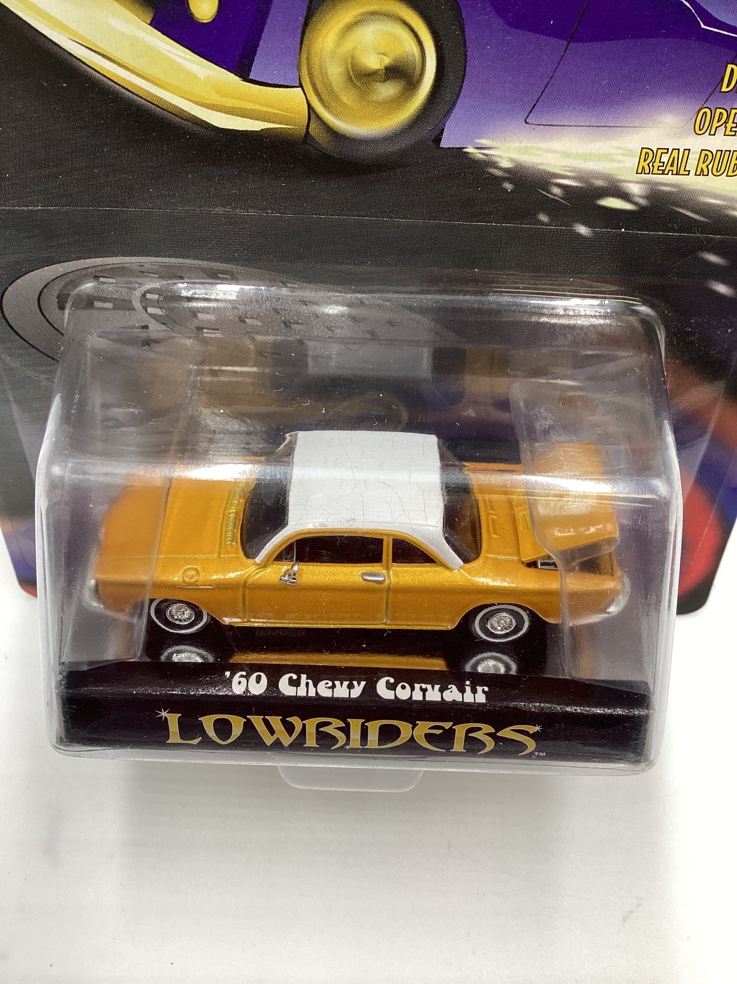 Racing Champions Lowriders 60 Chevy Corvair Gold