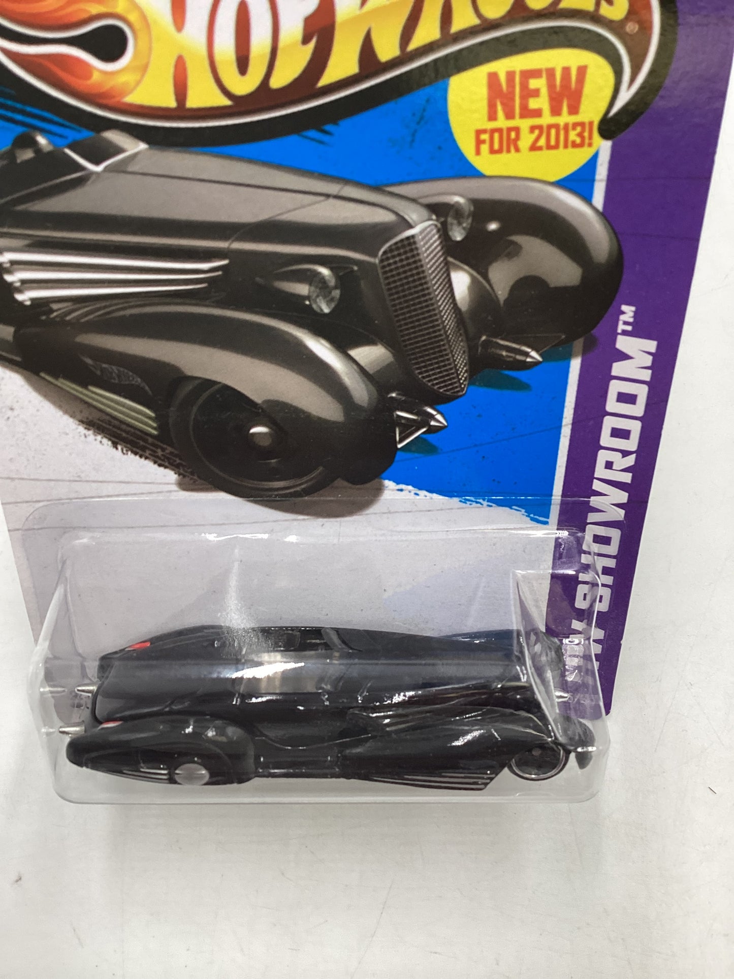 2013 Hot Wheels #185 Custom Cadillac Fleetwood Black 66H