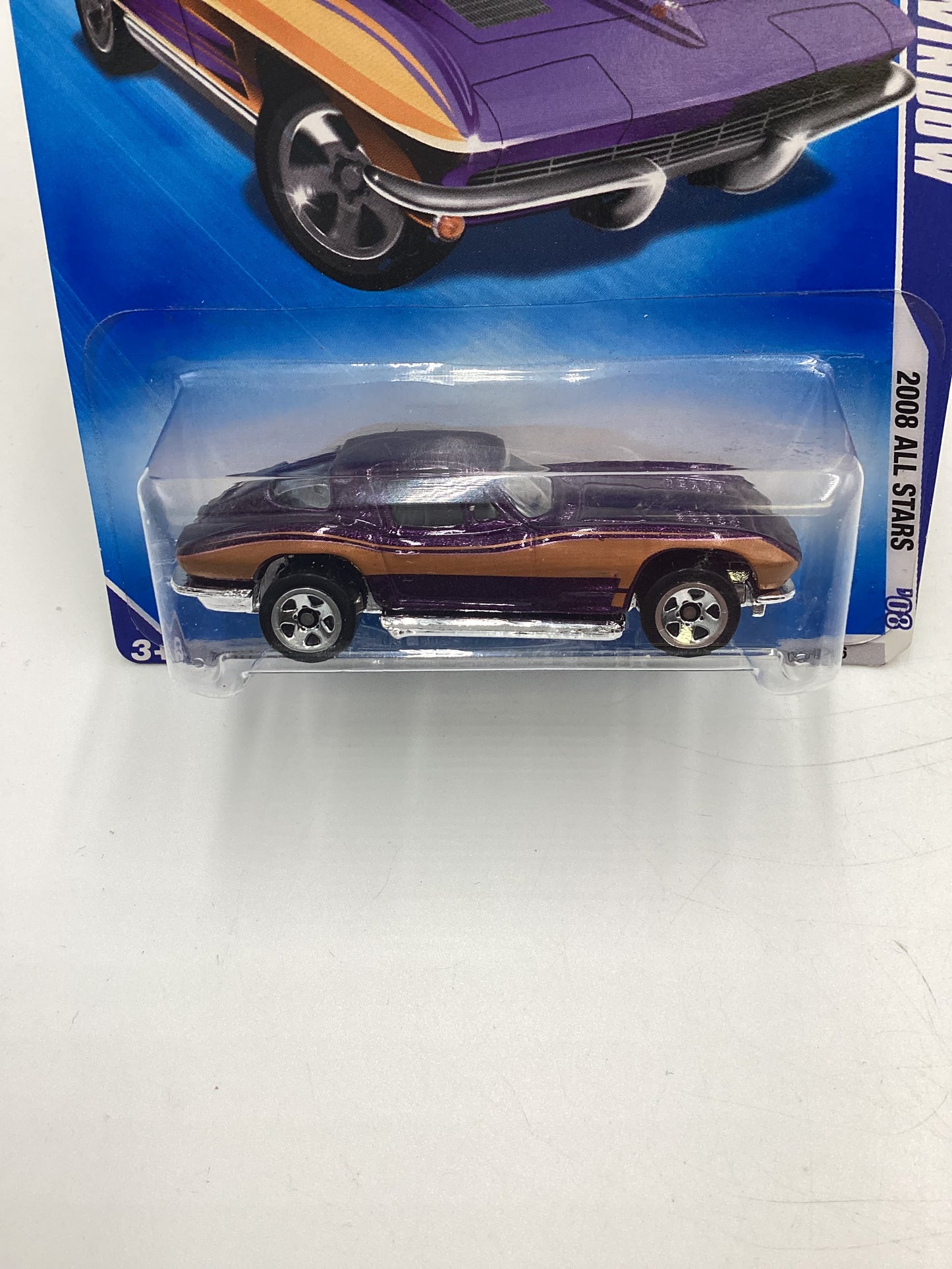 2008 Hot Wheels All Stars #45 63 Split Window Purple