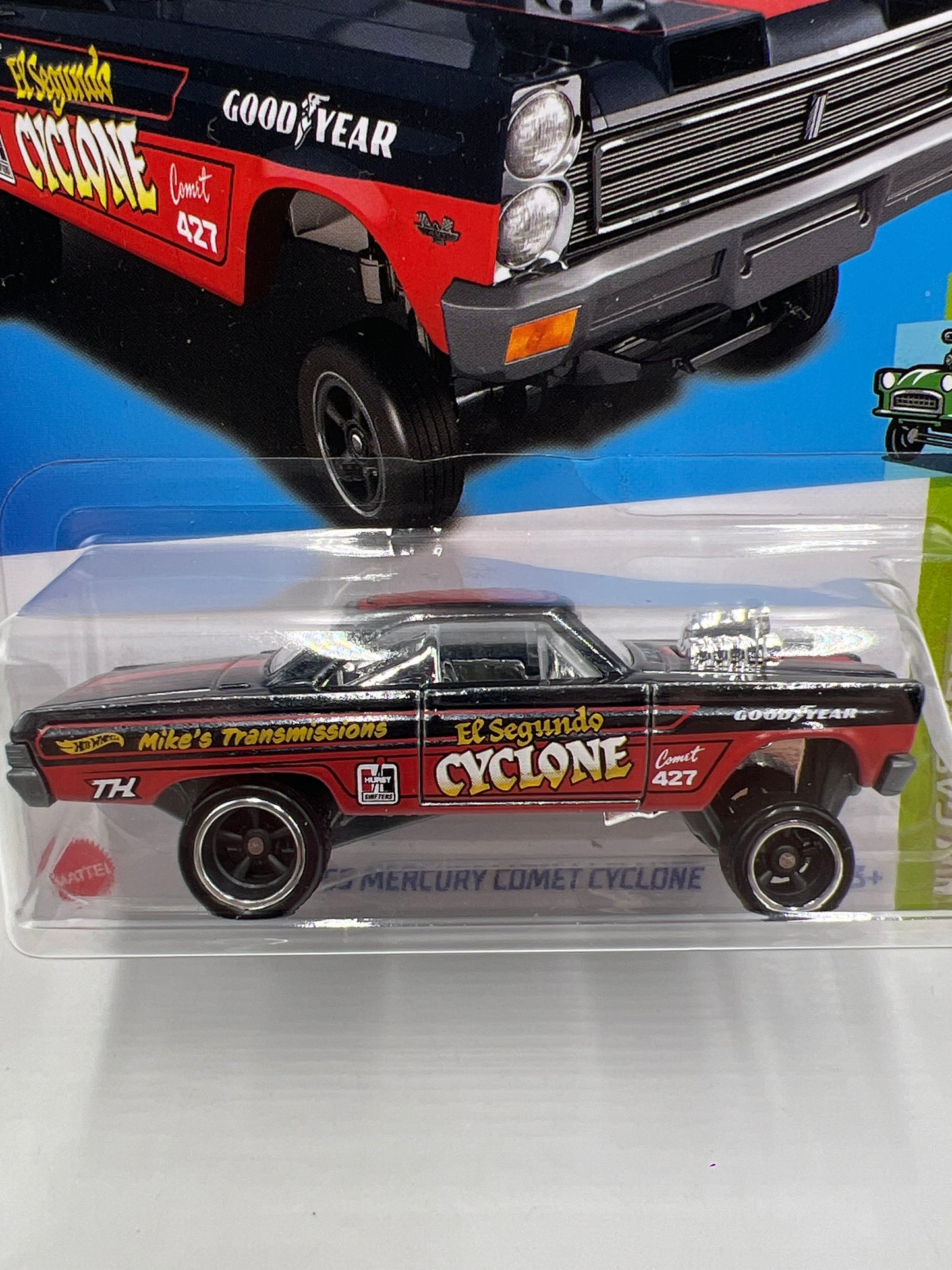 2023 Hot Wheels Super Treasure Hunt #199 65 Mercury Comet Cyclone W/Protector