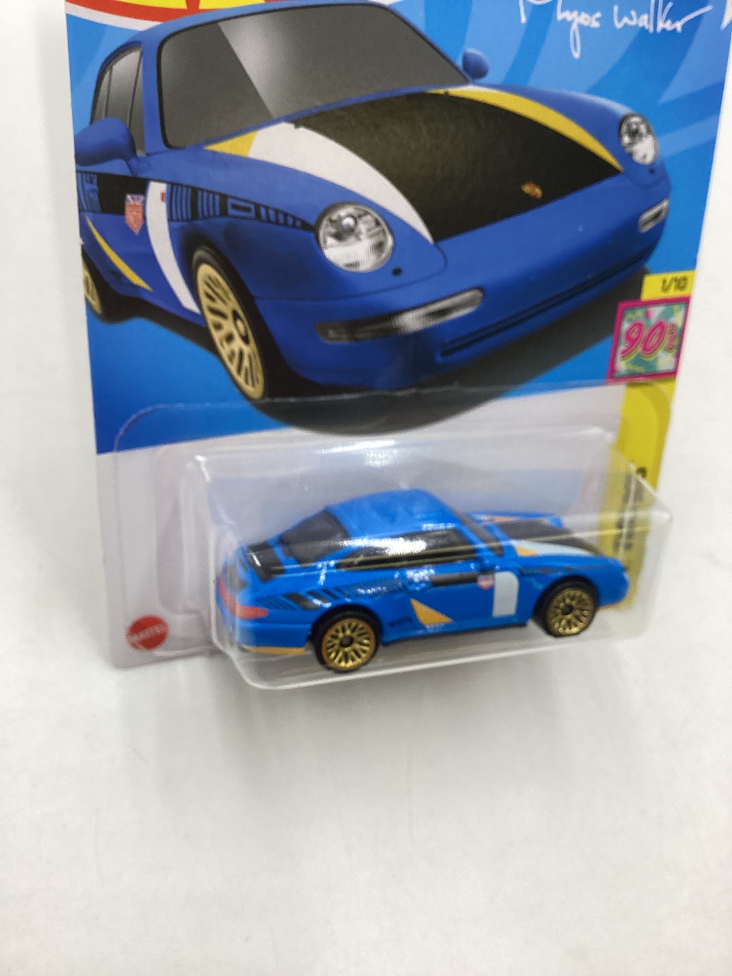 2024 Hot Wheels #174 96 Porsche Carrera Blue Magnus Walker 102i