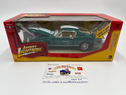 Johnny Lightning 1:24 Scale White Lightning Chase Muscle Cars R29 67 Shelby GT500 Green VHTF