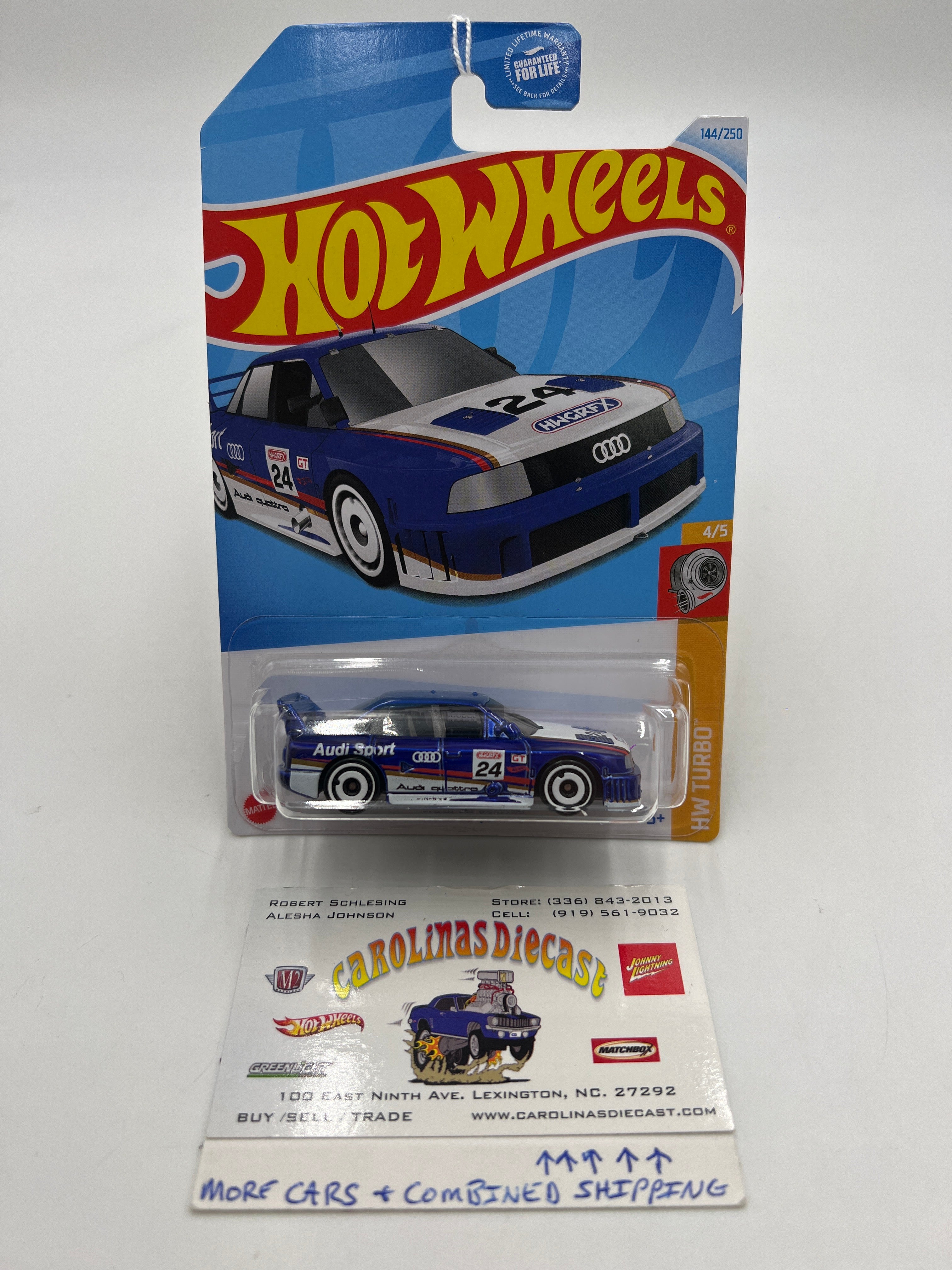 2024 Hot Wheels G Case #144 Audi 90 Quattro 107E – carolinasdiecast