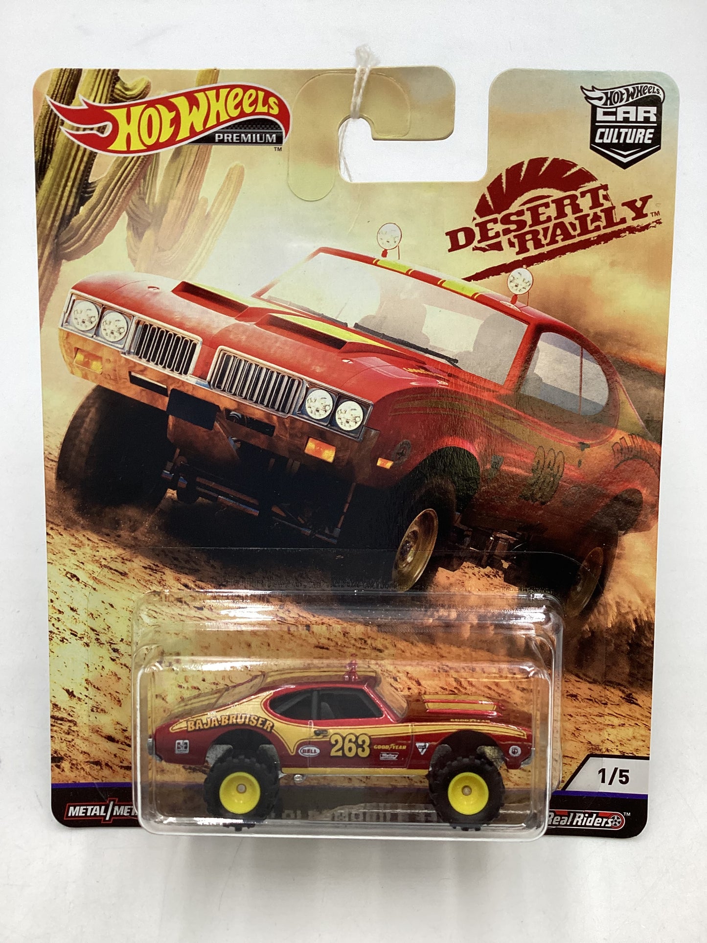 2019 Hot Wheels Desert Rally 1/5 70 Oldsmobile 442 254G