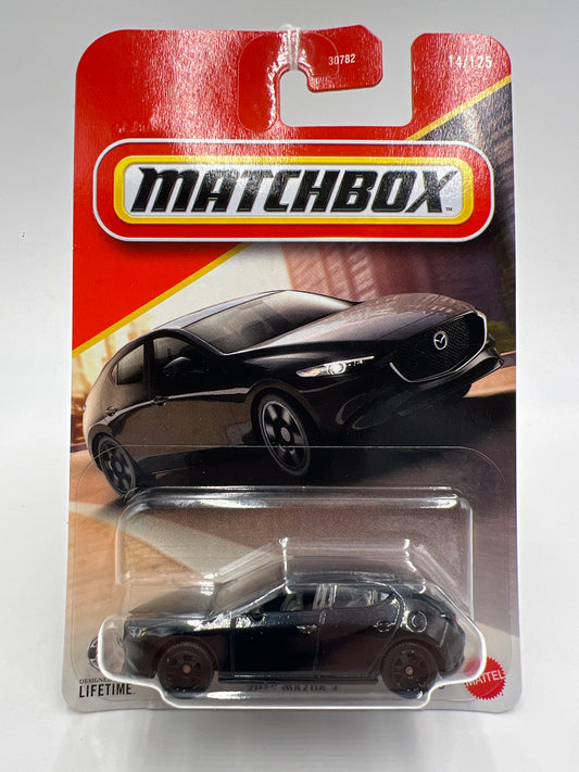 2026 Matchbox #14 2019 Mazda 3 Black 214D