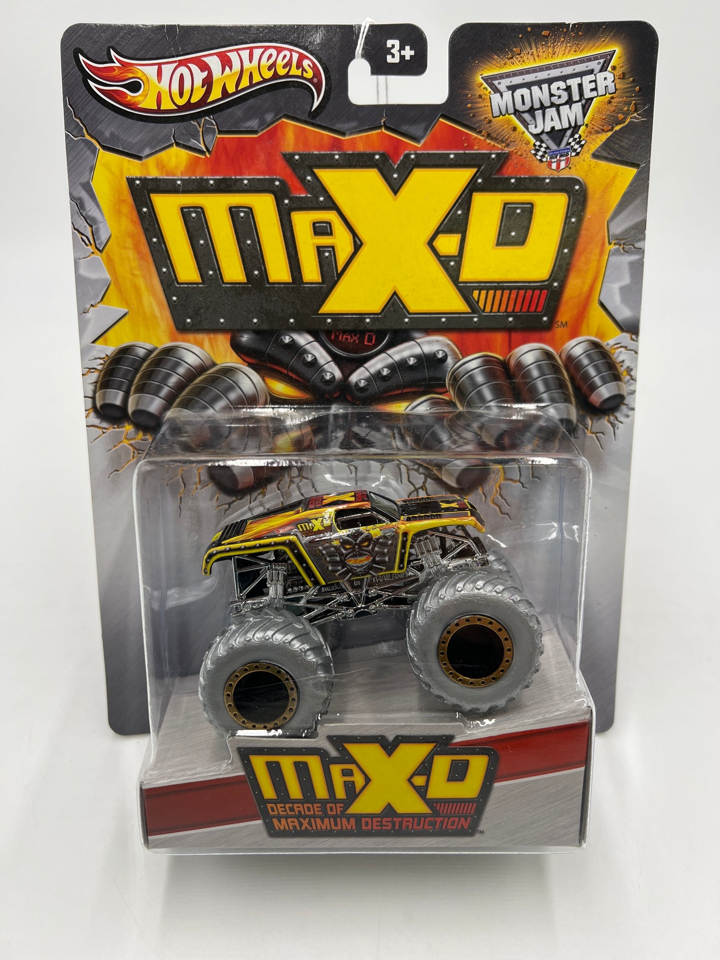 Hot Wheels Monster Jam Walmart Mail In Max-D Decades Of Maximum Destruction