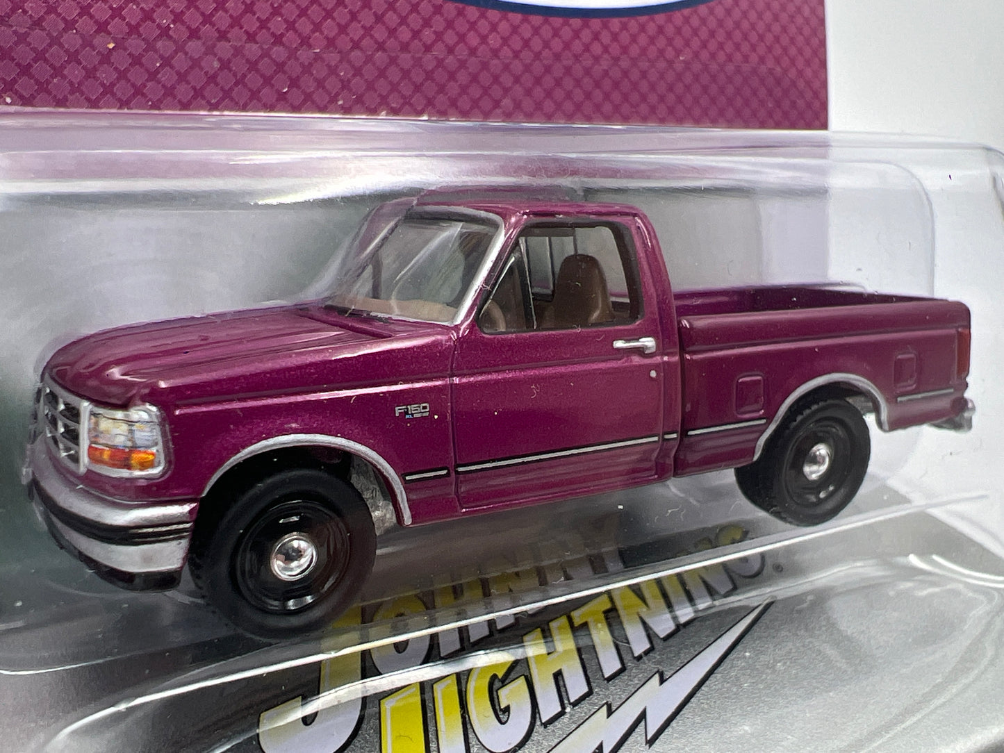 2025 Johnny Lightning Pro Collector Storage Tin #2 1993 Ford F-150 Purple 220B