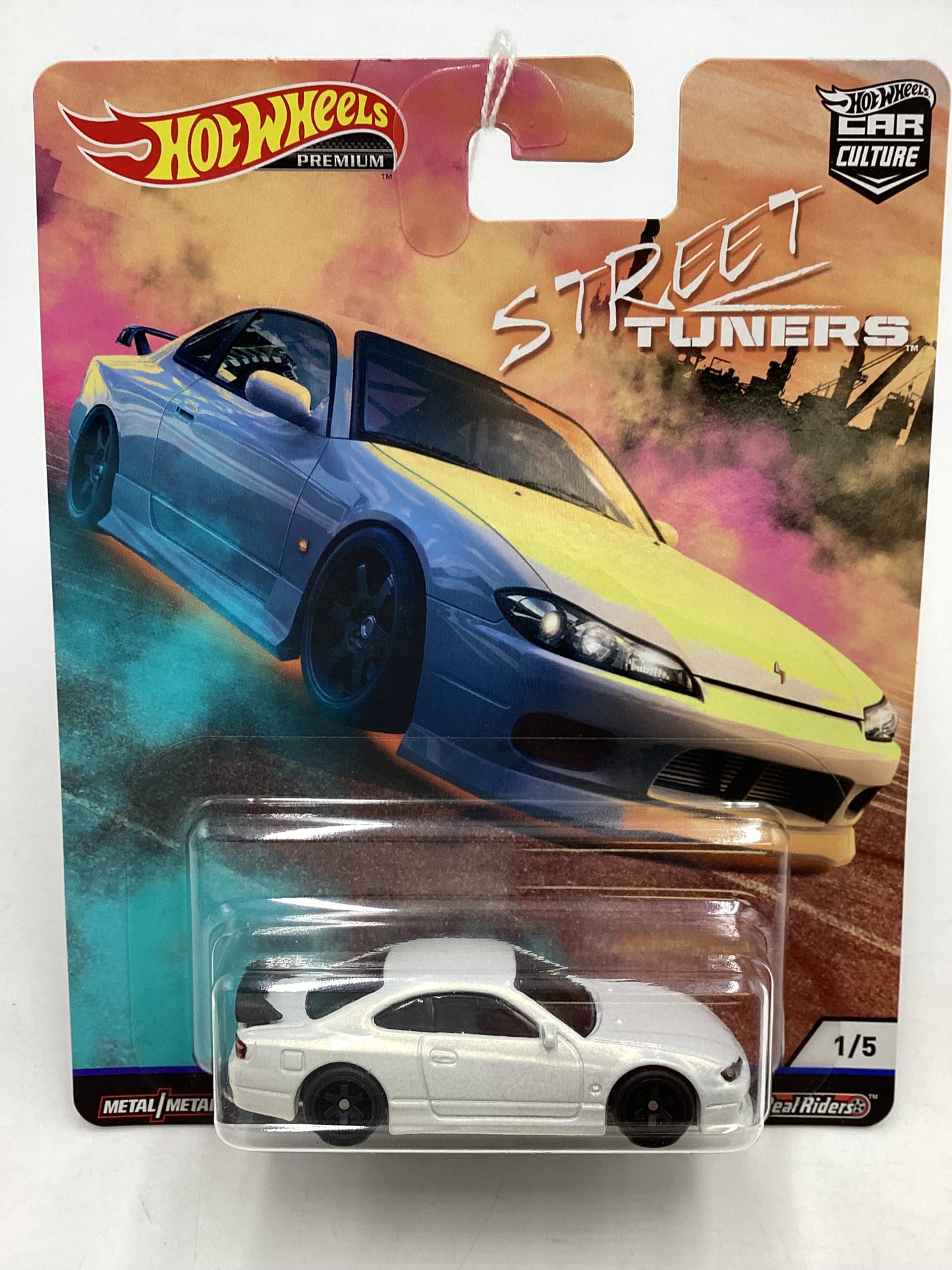 Hot wheels Car culture Street Tuners #1 Nissan Silvia S15 White