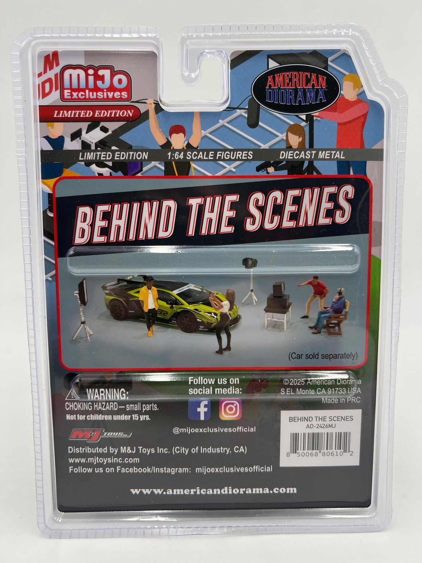 American Diorama MiJo Exclusives 1:64 Behind The Scenes 177B