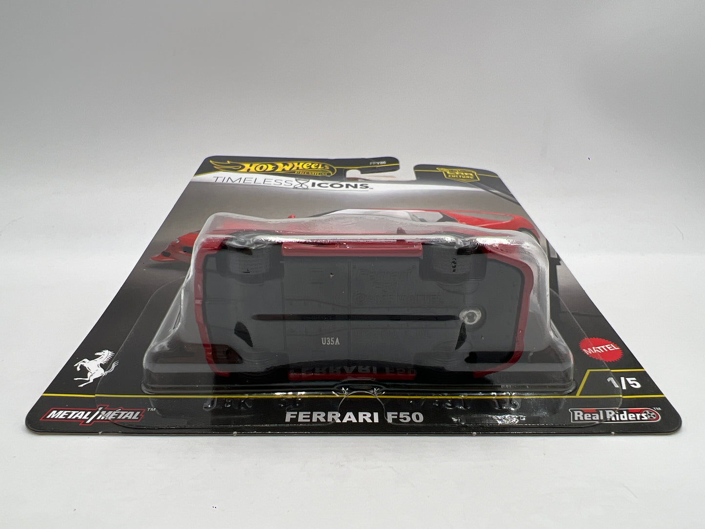 Hot Wheels Premium Car Culture Timeless Icons #1 Ferrari F50 Red 257C