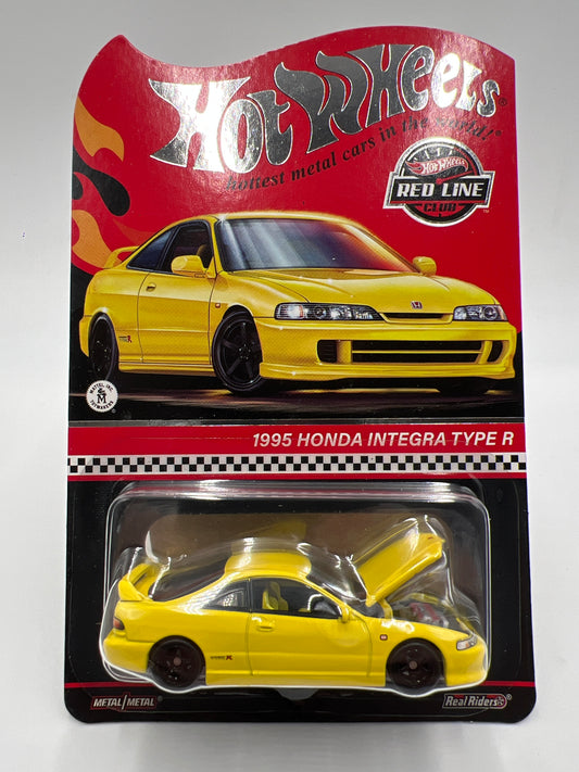 2024 Hot Wheels RLC 1995 Honda Integra Type R Yellow W/Protector