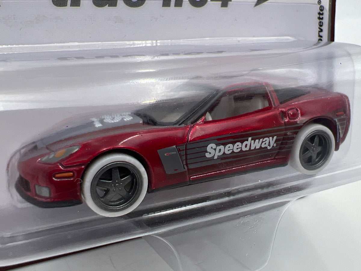 Auto World Speedway Exclusive Ultra Red CHASE 2010 Chevy Corvette Z06