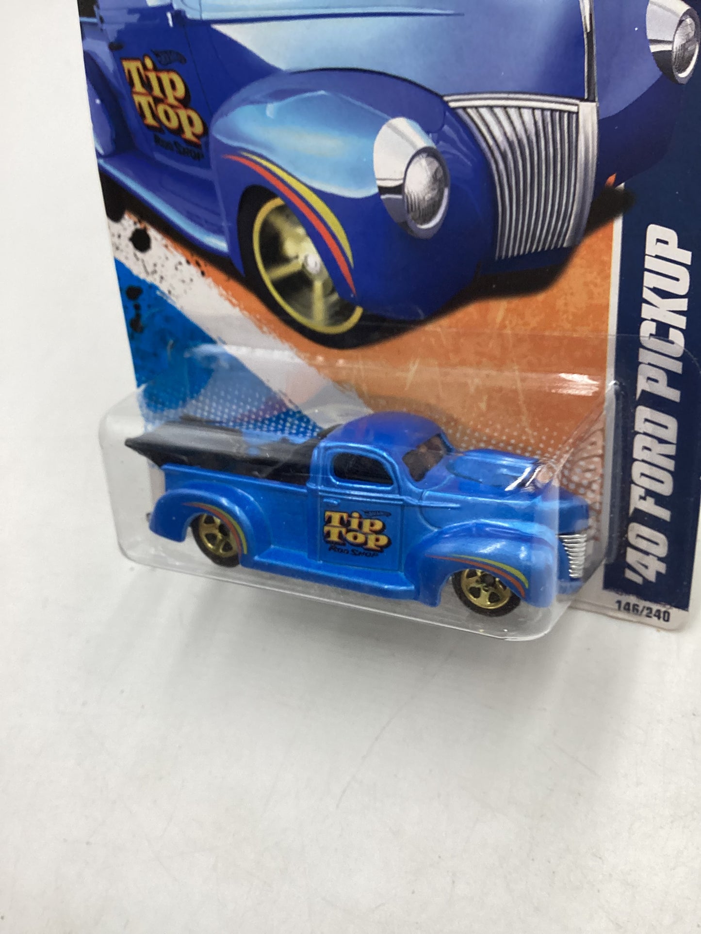 2011 Hot Wheels #146 ‘40 Ford Pickup Blue 21D