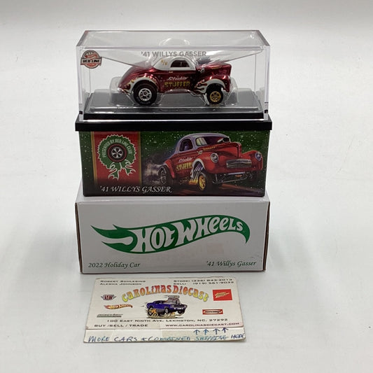 2022 Hot Wheels RLC Holiday ‘41 Willys Gasser 21371/30000