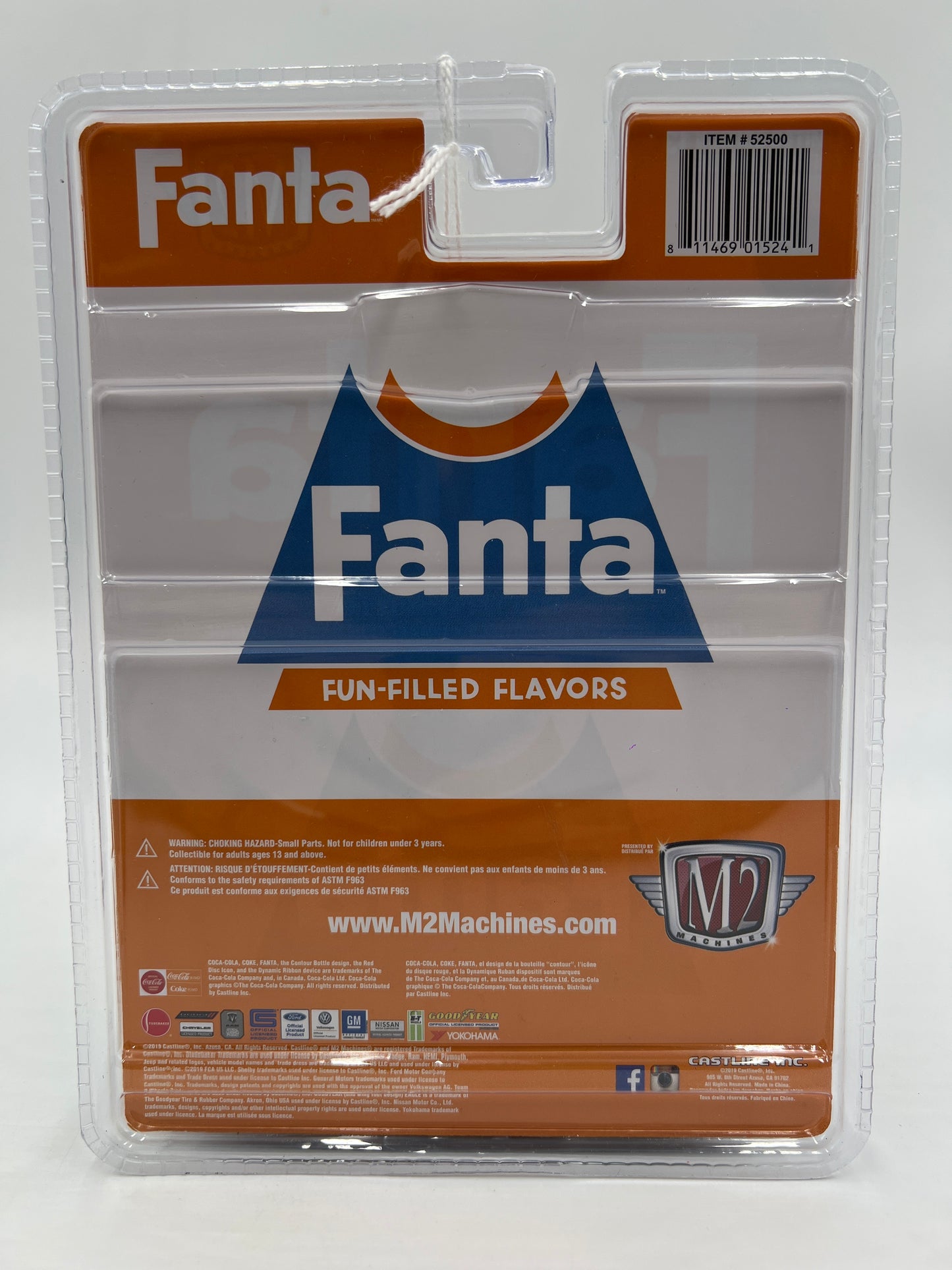 M2 Machines Fanta CHASE 1956 Ford F-100 Truck F01