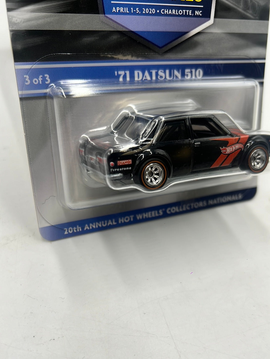 2020 Hot Wheels 20th Annual Collector Nationals ‘71 Datsun 510 Low Number 209/5000