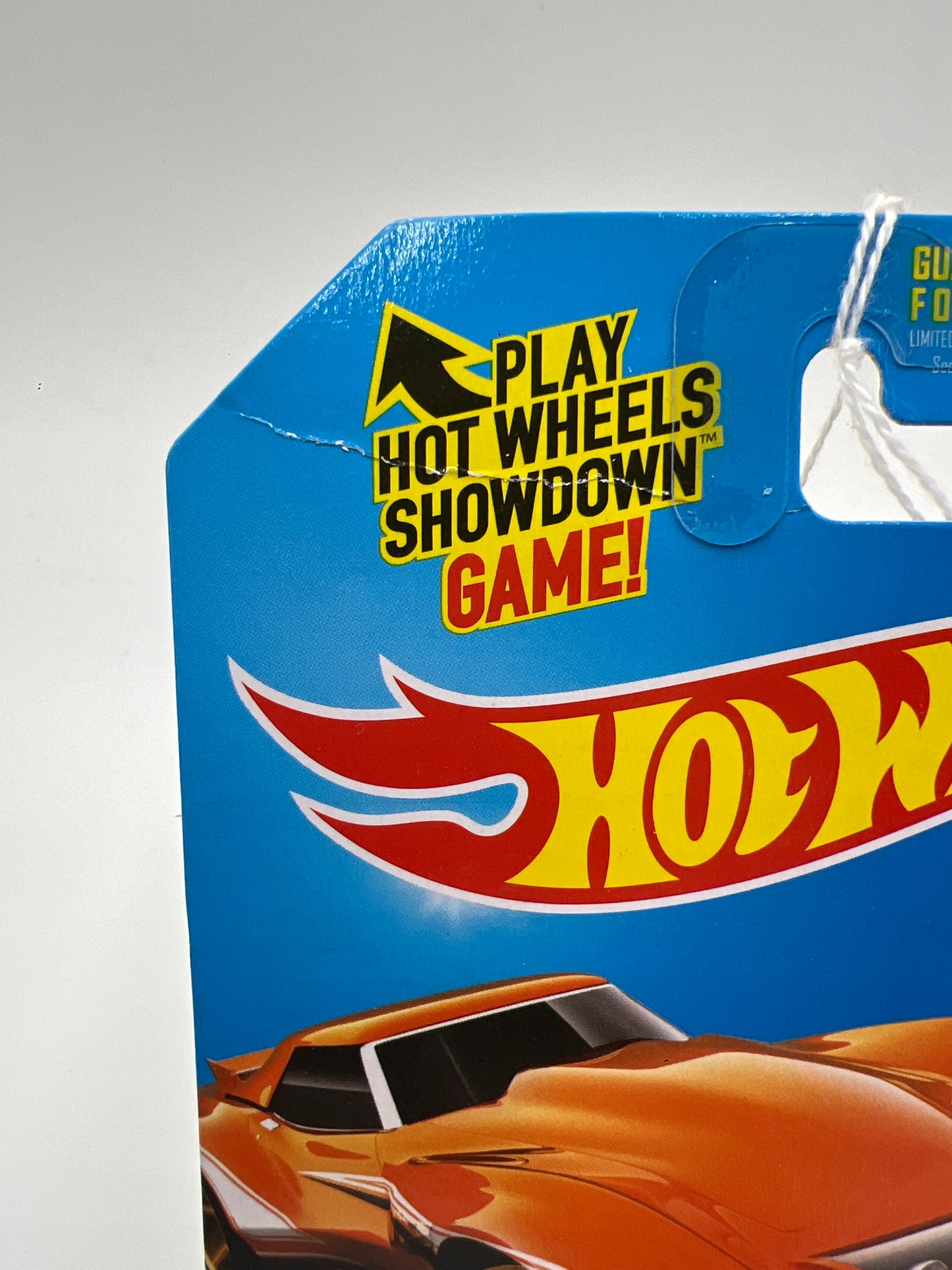 2014 Hot Wheels Workshop #237 76 Greenwood Corvette Orange (Card Not Perfect) 14G