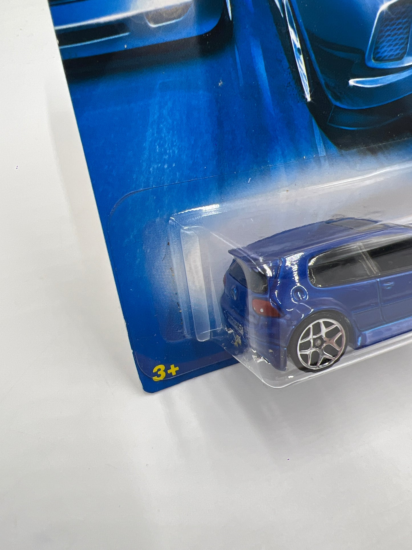 2007 Hot Wheels New Models #27 Volkswagen Golf GTI Blue 96B