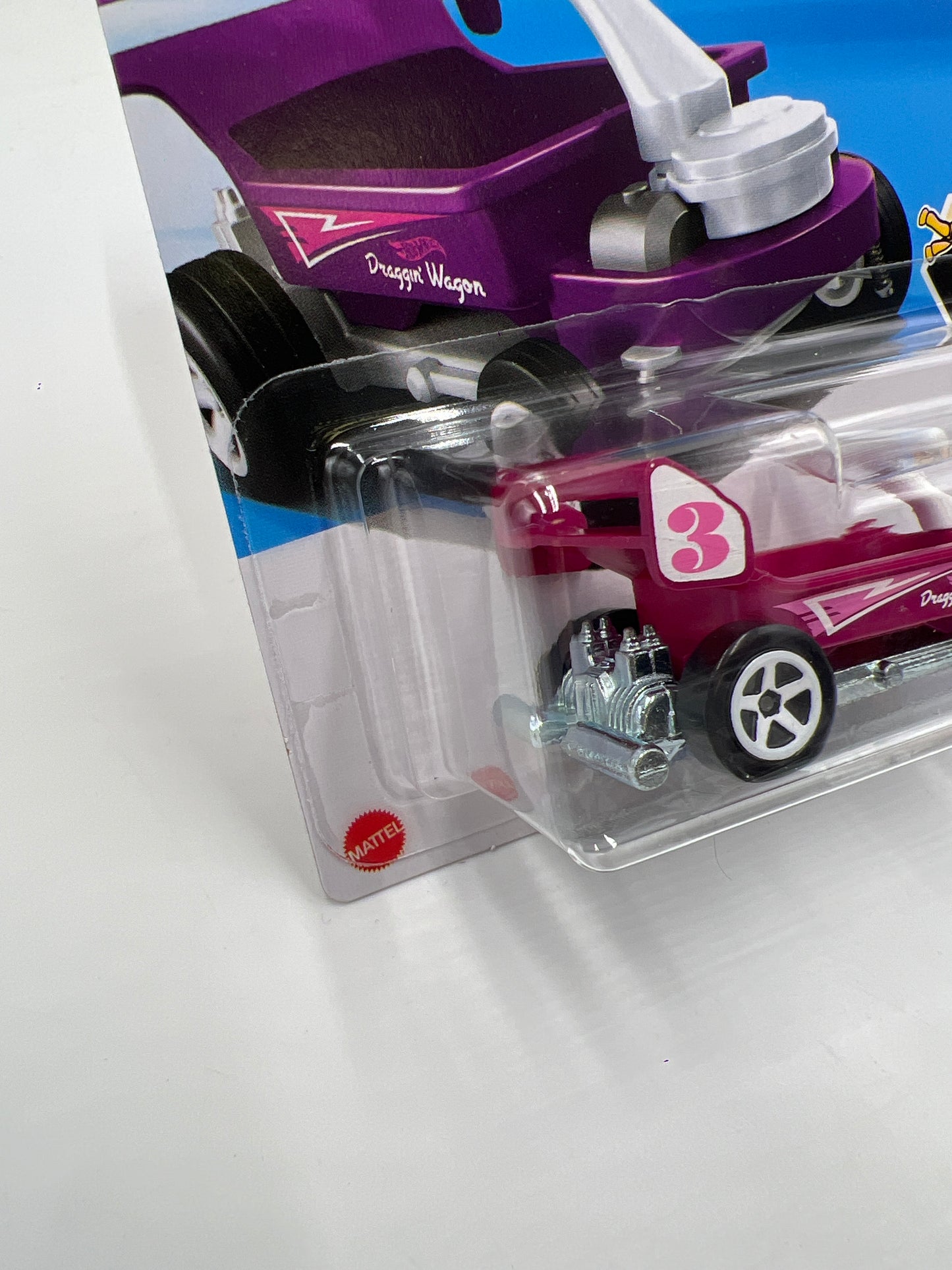 2025 Hot Wheels J Case HW Ride-Ons #68 Draggin Wagon Purple 117I