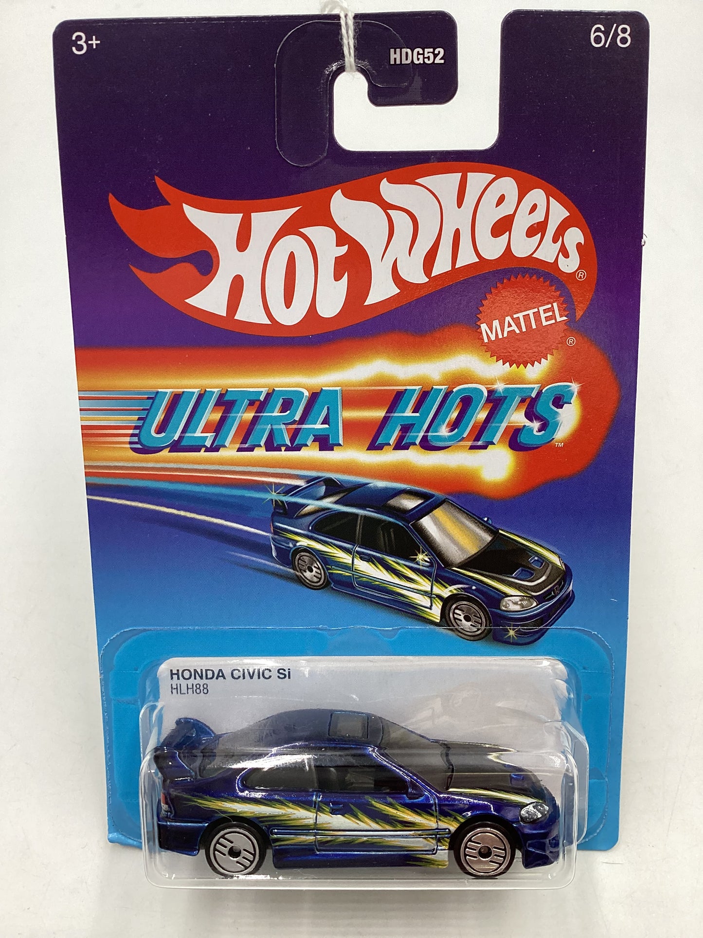 2023 Hot wheels Target Ultra Hots #6 Honda Civic Si Blue 156B