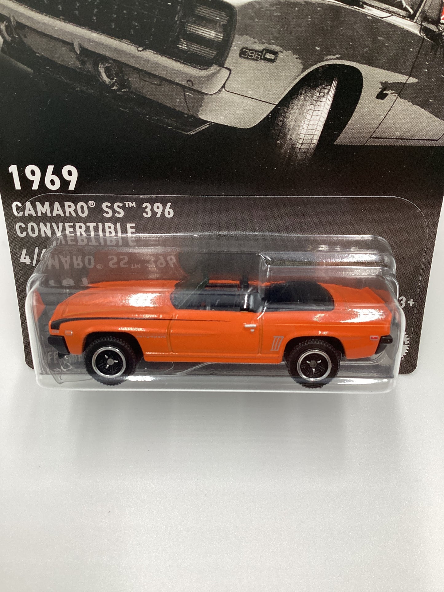 2024 Matchbox American Convertibles #4 1969 Camaro SS 396 Covertible Orange 162F