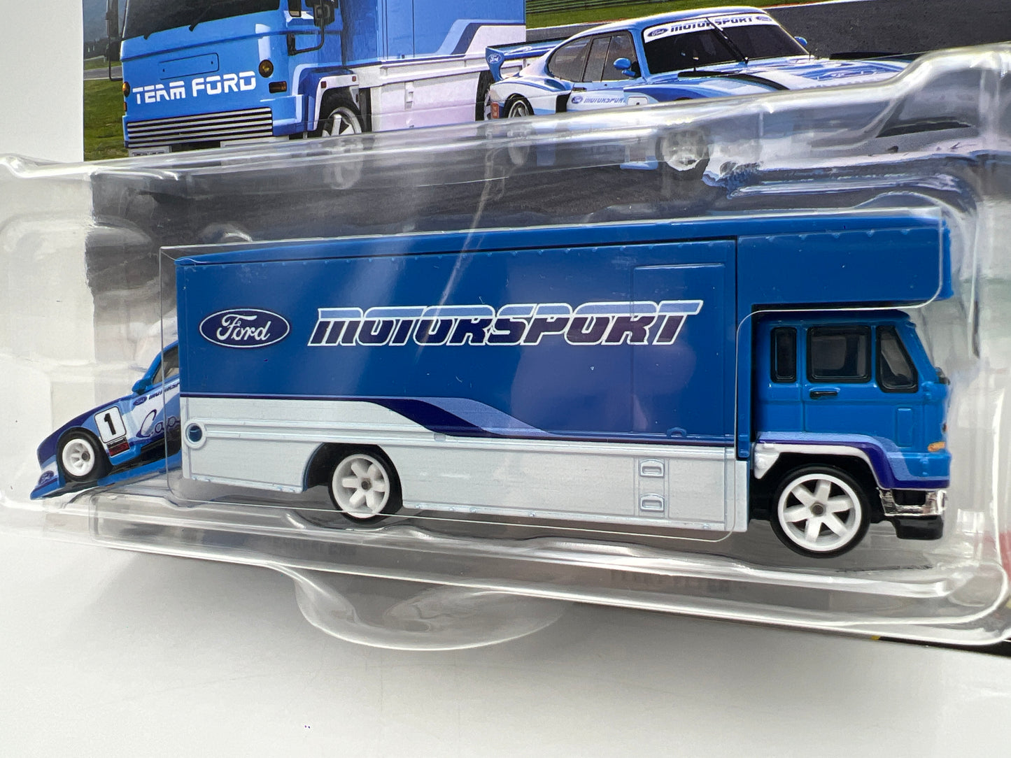 Hot Wheels Team Transport #88 Ford Capri GR5 & Fleet Flyer