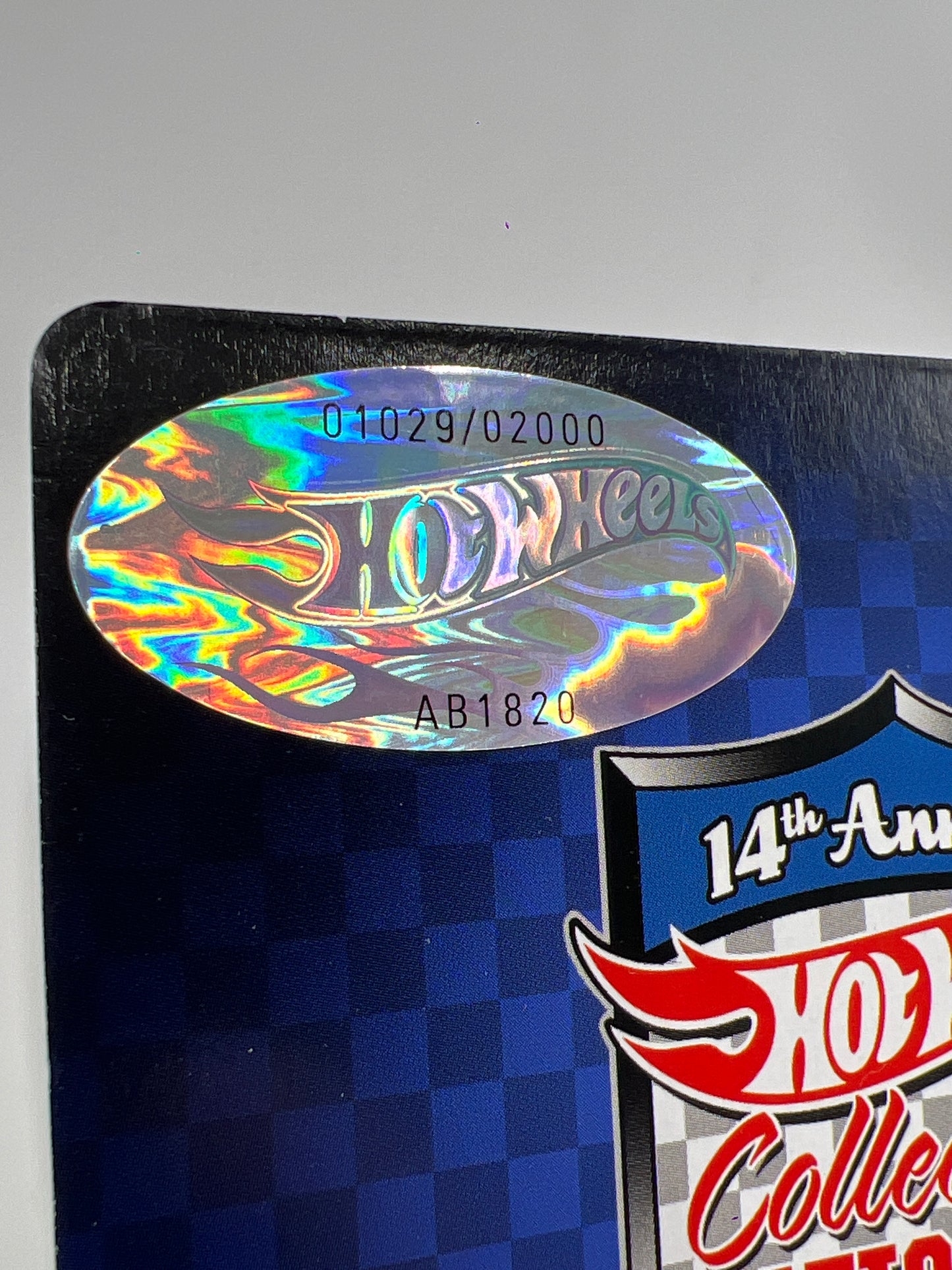 2014 Hot Wheels 14th Annual Collectors Nationals 1029/2000 Rodger Dodger Blue W/Protector