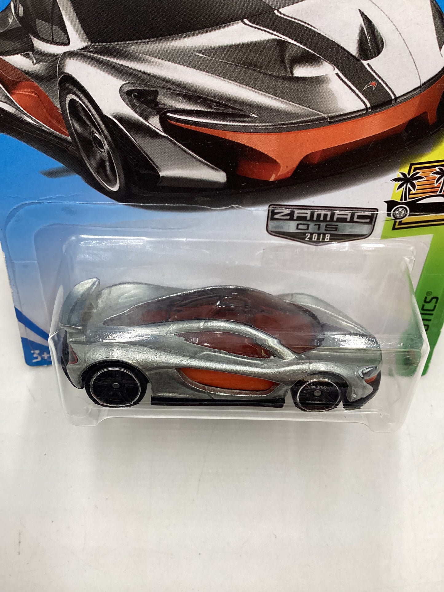 2018 Hot wheels McLaren P1 Zamac #15 147E