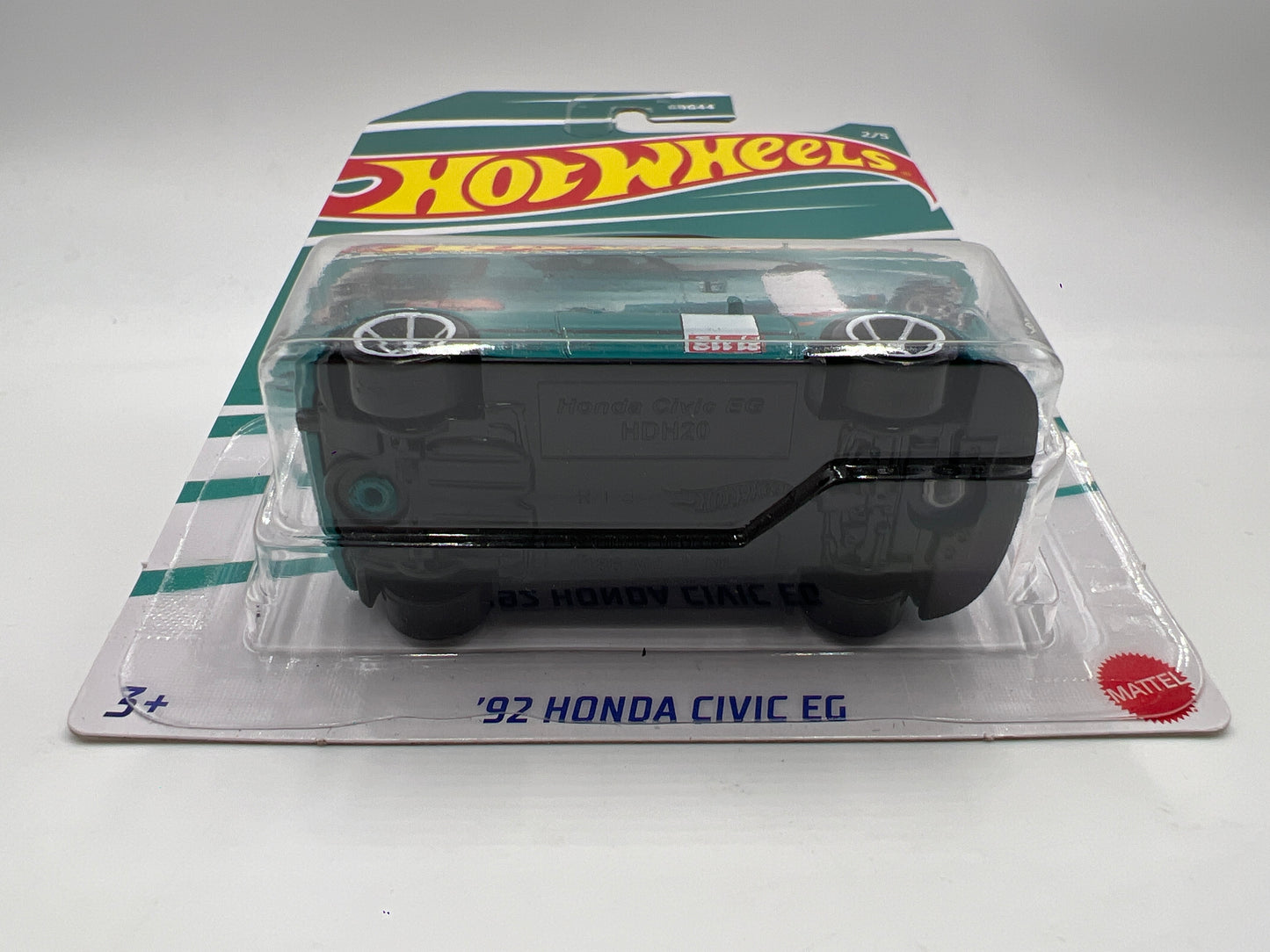 2022 Hot Wheels Honda Civic Anniversary Series #2 92 Honda Civic EG Green W/Protector